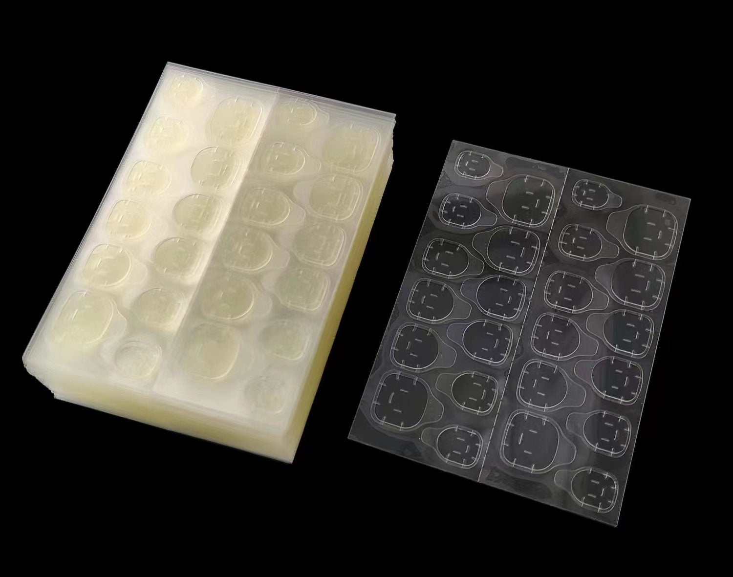 24Pcs Per Sheet Press on Nails Adhesive Tabs Adhesive Pads Press On Nails Accessories