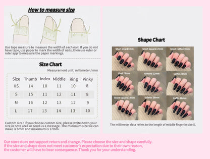 Handmade Black Pink Gradient Press On Nails Ombre Nails Pink Nails Black Nails