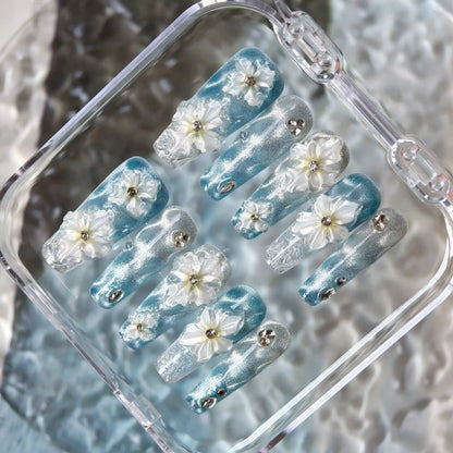 Blue Wave Flowers